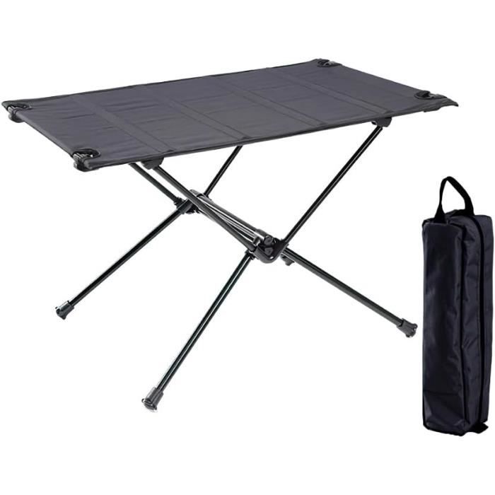 Table Pliante De Camping Tentock – Aluminium Ultra-léger 650 G, 2 Porte-bouteilles, Charge 30 Kg, Pour Pique-nique Et Trekking