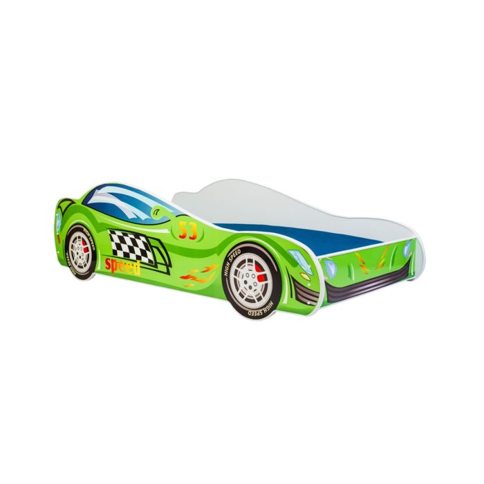 Lit enfant voiture Speed 140x70cm+ sommier + matelas
