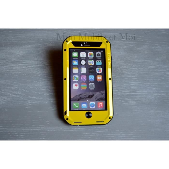 coque iphone 6 jaune fluo