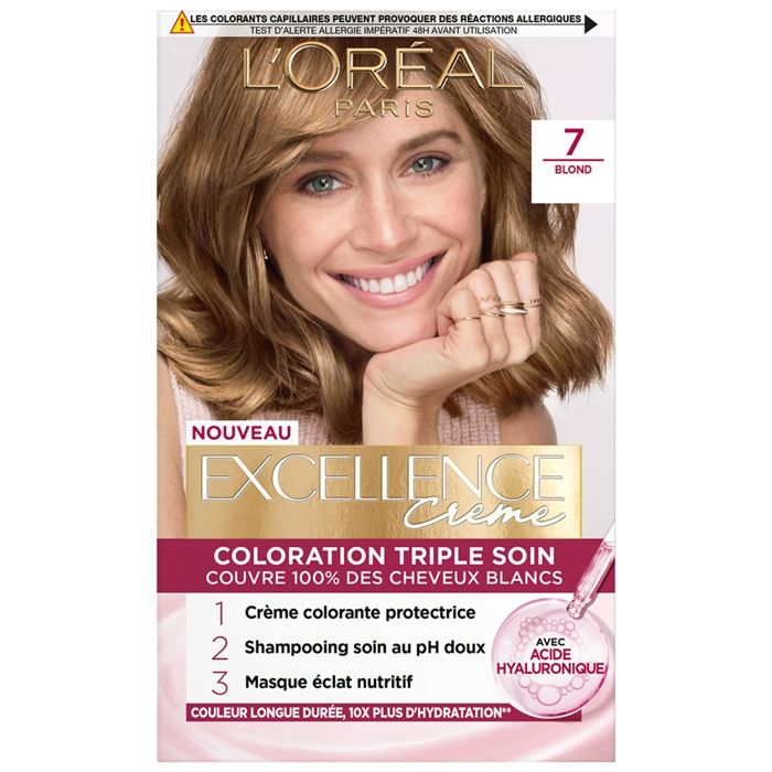 L Oreal Paris Excellence Coloration 7 N Blond Achat Vente Coloration Excel Creme 7 Blond A Prix Bas 3054080002826 Soldes Sur Cdiscount Des Le 20 Janvier Cdiscount