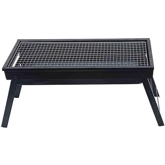 Barbecue À Charbon Portable, Petit Barbecue À Charbon De Bois Pliable