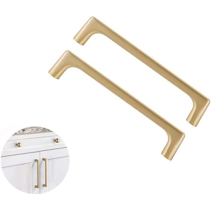 Robinet Cuisine Ou Salle De Bain BEELEE Style Ancien, Laiton Brossé, Simple Trou, Deux Poignées