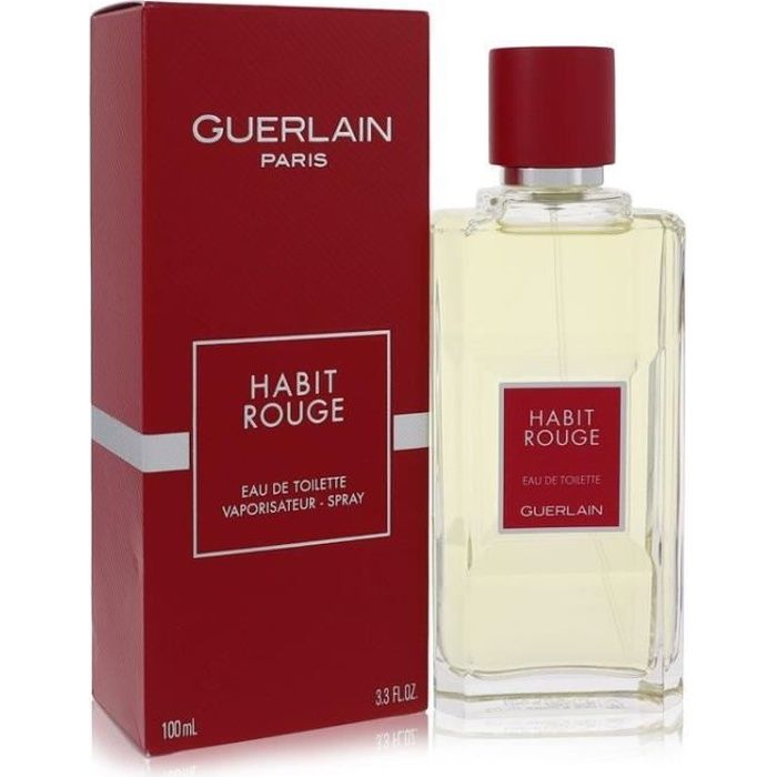 Eau de Toilette - HABIT ROUGE - 100 ML - Homme