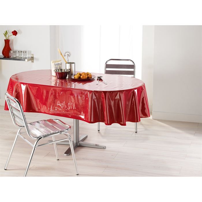 Nappe rectangle transparente avec motifs prix pas cher