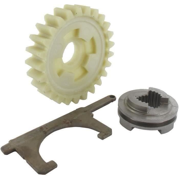 Kit pignon pour réparation du boitier inverseur 0306040001 sur motobineuses HUSQVARNA - PUBERT - STA