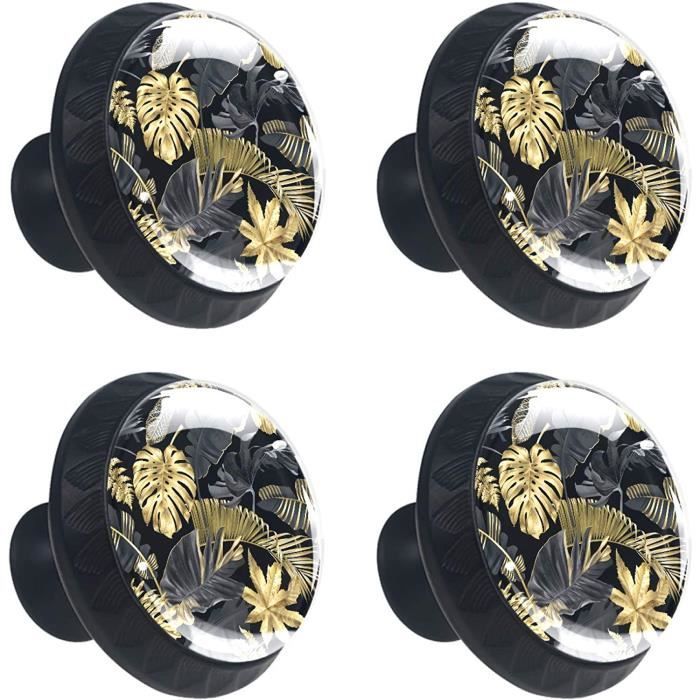12 Pièces Boutons De Tiroir En Cristal, Verre En Cristal Taillé En Diamant De 42 Mm Avec Vis De