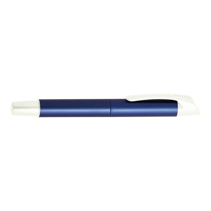 Stylo-plume jpc corps polypropylène pointe métal + 1 cartouche d'encre  bleue effaçable - PAPETERIE/Stylos-plume - uppi