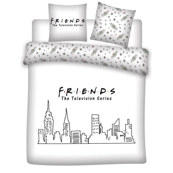 P.Derive FRIENDS - Parure de lit 240X220 - Friends '100% Poly'