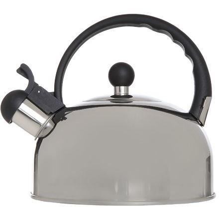Acier Inoxydable 2.5 L sifflement bouilloire théière chaudière Prima bleu tea pot