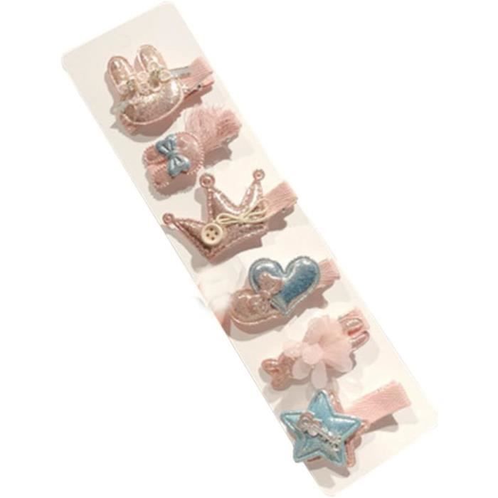 Pinces à Cheveux Artisanales Licorne - Rose - Neuf Sans étiquette - Fait Main