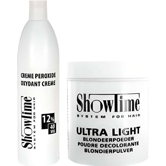 SHOWTIME LE PACK DÉCOLORATION 12 VOLUME 40 Cdiscount Au quotidien