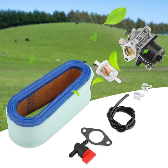 Kit Carburateur OHV Complet - Remplace 640065A - Pour Moteurs OHV110/120/125/130/135 - Inclut Filtre à Air, Tuyau, Valve D'arrêt