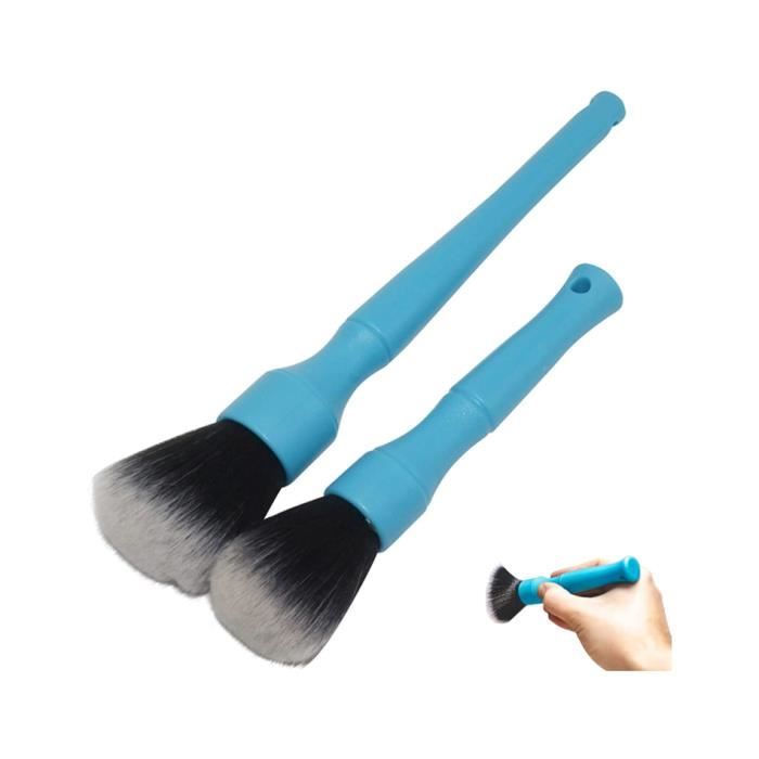 AHLSEN 10 Pcs Pinceau De Détail, Auto Detailing Brush Brosses De Nettoyage De Voiture Brosses Dentretien Pour Auto Et Moto Pinceau De Lavage Voiture Pour Nettoyer Voiture Interieur Exterieur 87542256