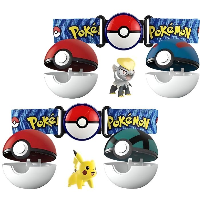 Ceinture Poke Ball Pokemon - Marque Pokemon - Modèle 115826 - Accessoire  Enfant - Blanc - Cdiscount Jeux - Jouets