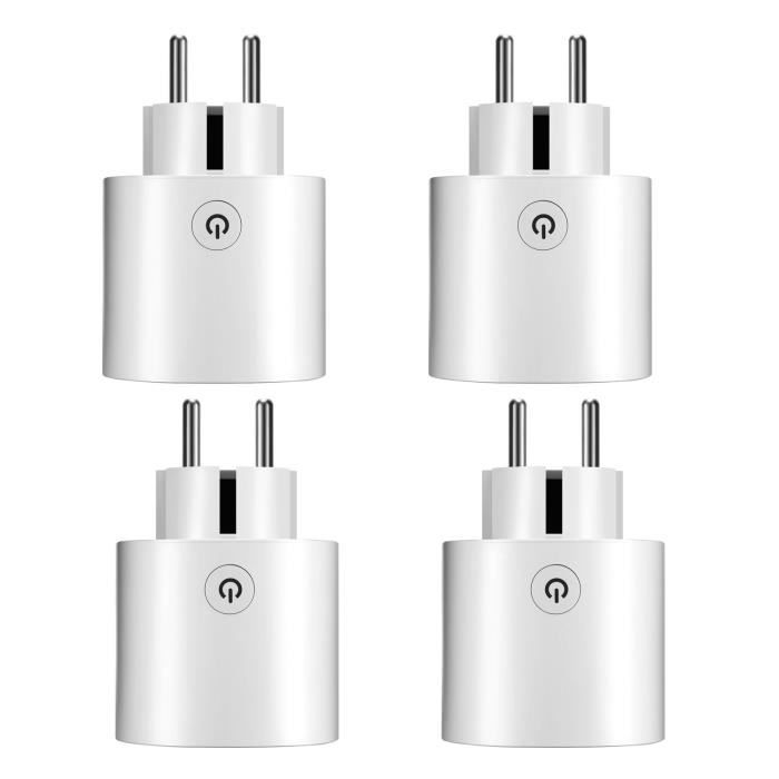 NOUS A1Z-4 - Pack quatre Prises intelligentes A1Z Zigbee 3.0
