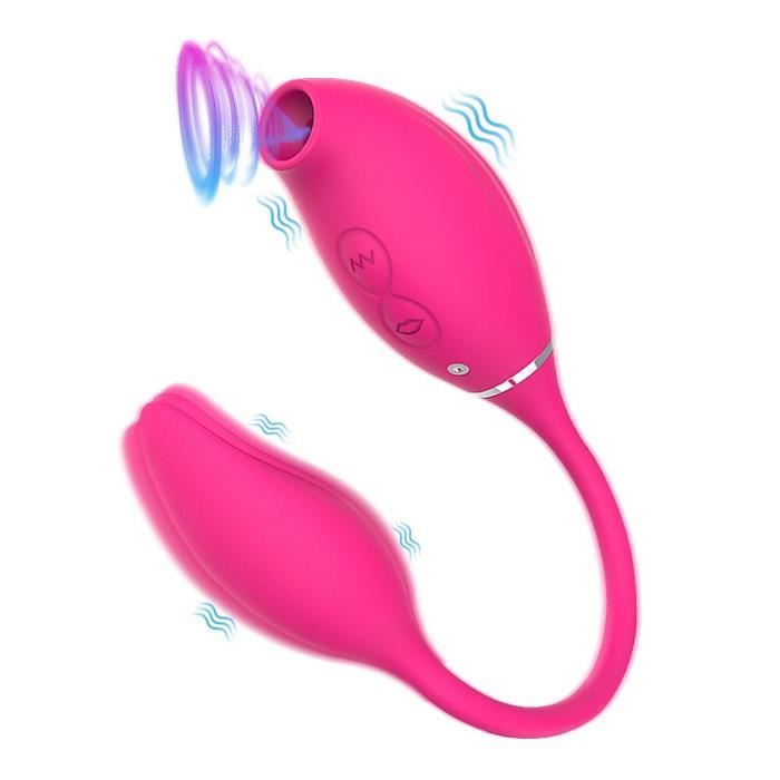Couple Sex Toys Rose Vibrator 2 en 1 Stimulateur de point G à succion  clitoridien avec prise anale d'oeuf vibrant pour f Rosy X - Achat / Vente  Couple Sex Toys Rose Vibrato - Cdiscount