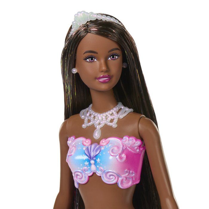 Poupée BARBIE Sirène bulles magiques JNM73 Fonction bulles Design aquatique Interactif