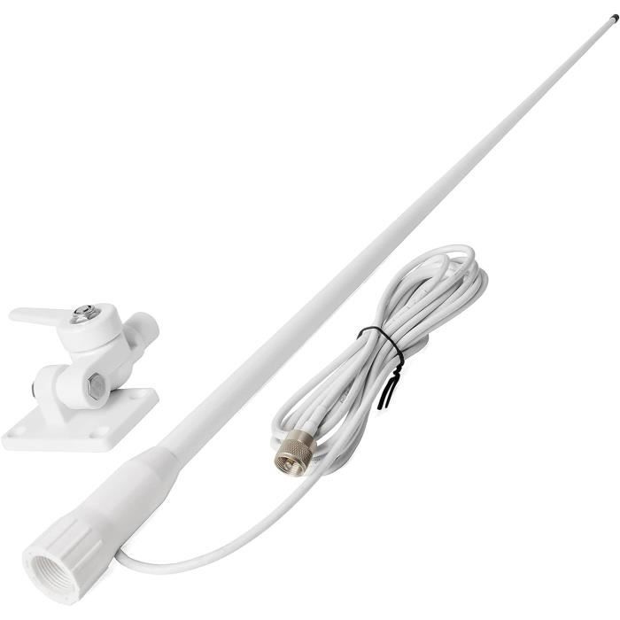 Antenne Marine AM/FM étanche 18 Pouces Bingfu - Pour Bateau, VTT, Voiture, Neuf Avec Garantie 1 An
