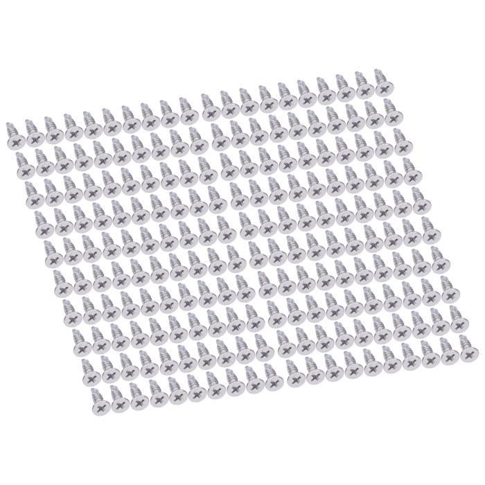 Lot De 10 Vis à Agglo ACTON - Inox A2, Tête Fraisée, 4 X 45 Mm - Neuf Sous Emballage