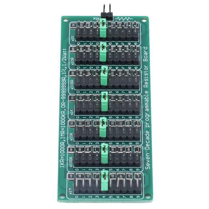 DAOKAI Carte De Résistance Programmable 1R - 9999999R Carte De