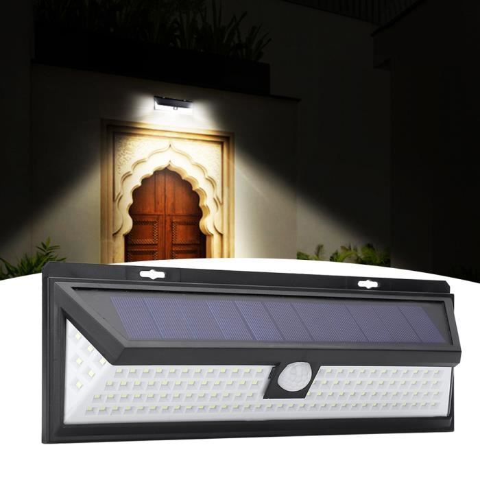 Lampe murale solaire LED avec capteur de mouvement, lumire solaire ...