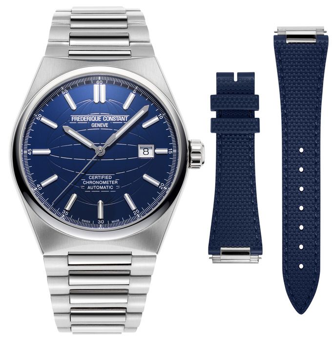 Montre - Frédérique Constant - FC-303N4NH6B - Automatique - Bracelet Acier Inoxydable - 41 mm