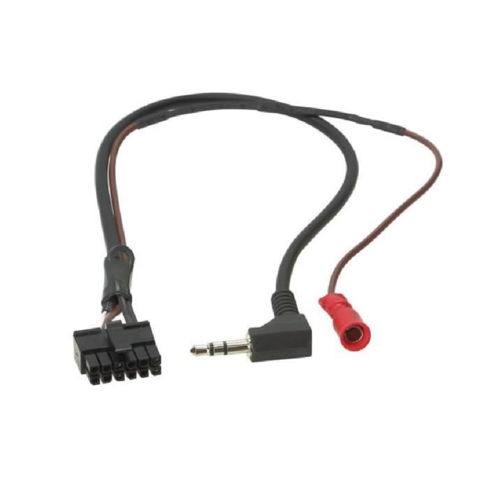 Cable lead pour autoradio JVC et interface commande volant