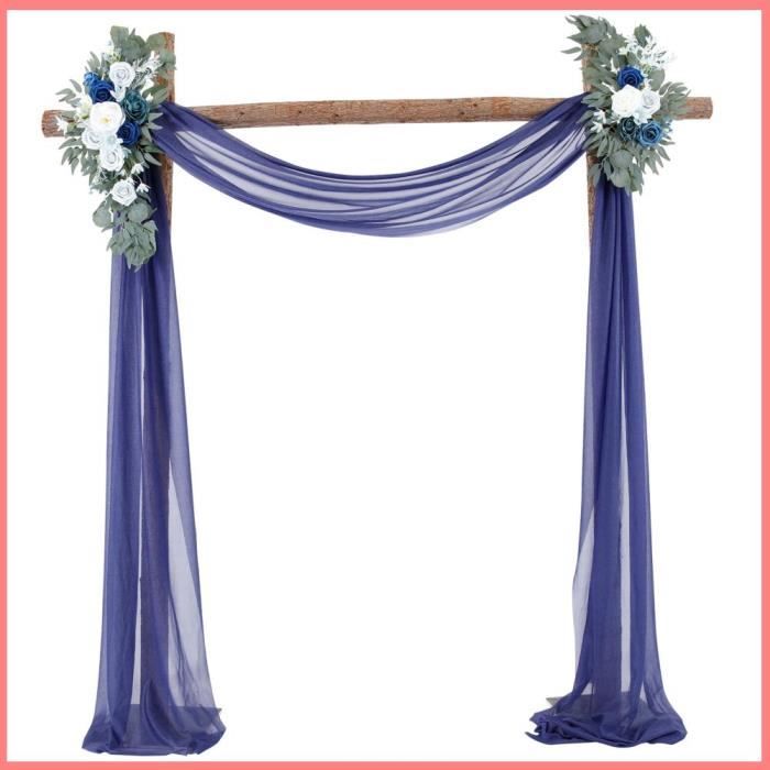 HURRISE Draperie d'arche de mariage Draperie d'arc de mariage