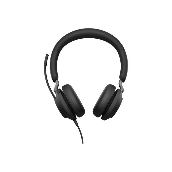 Casque On-Ear - JABRA - Evolve2 40 SE - Noir - USB-C - Réduction de bruit