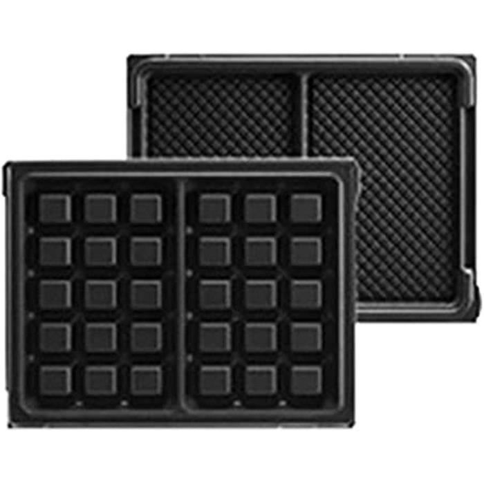 Lagrange 020122 Jeu de Plaque pour Gaufier Aluminium 150 x 100 mm