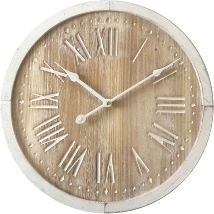 horloges murales de la Tour de Paris Horloge Murale Vintage décorations pour la Maison de Montres de Mur Hyllbb Shabby Chic Horloge Murale silencieuse Design Moderne @ e_14inch 