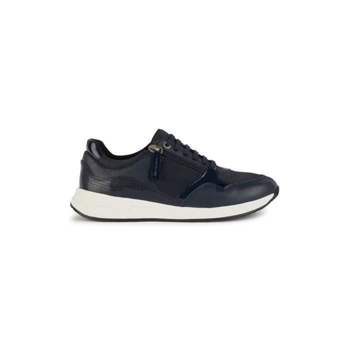 Geox Baskets femme Geox Bulmya - GEOX - Bleu - Synthétique - Lacets