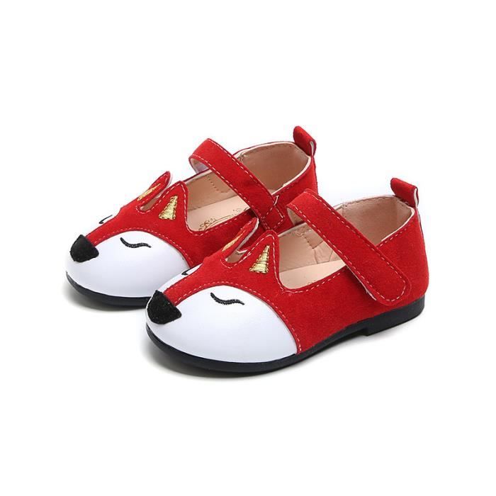 ballerine rouge bebe fille