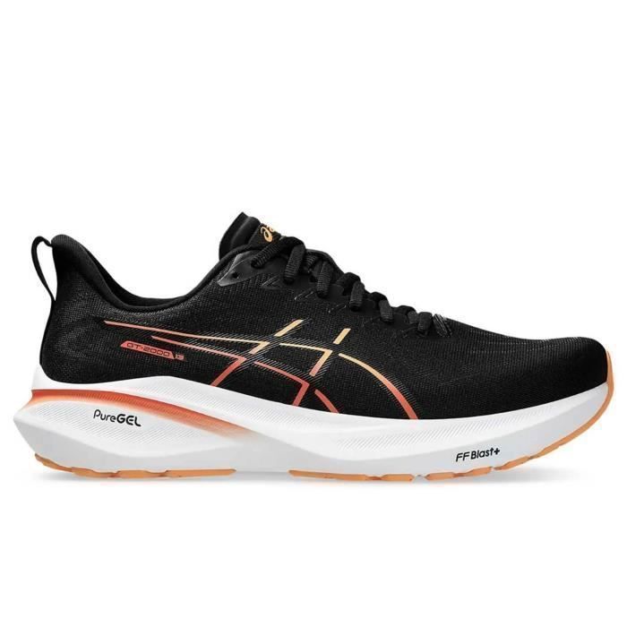 Chaussure de course - ASICS - Gt-2000 - Noir - Homme - Drop 10 mm