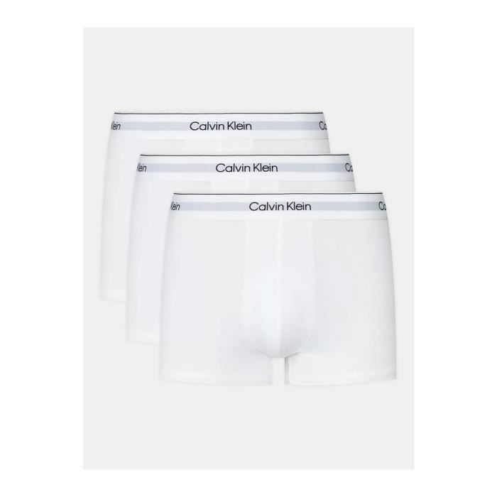 Pack de boxers stretch extra soft Calvin klein Homme Blanc