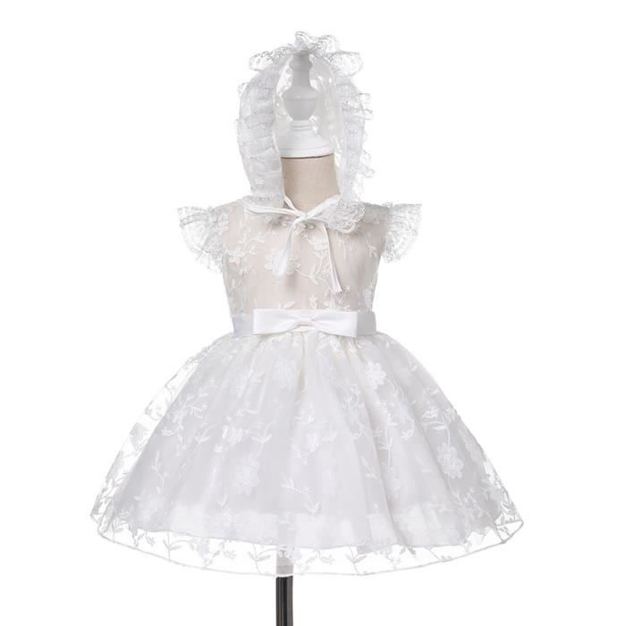 MSemis Enfant Fille Robe De Soirée De Mariage En Tulle De