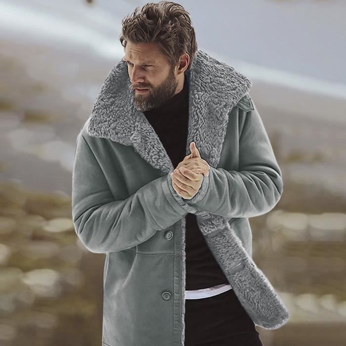 Peau lainée homme en solde Outlet