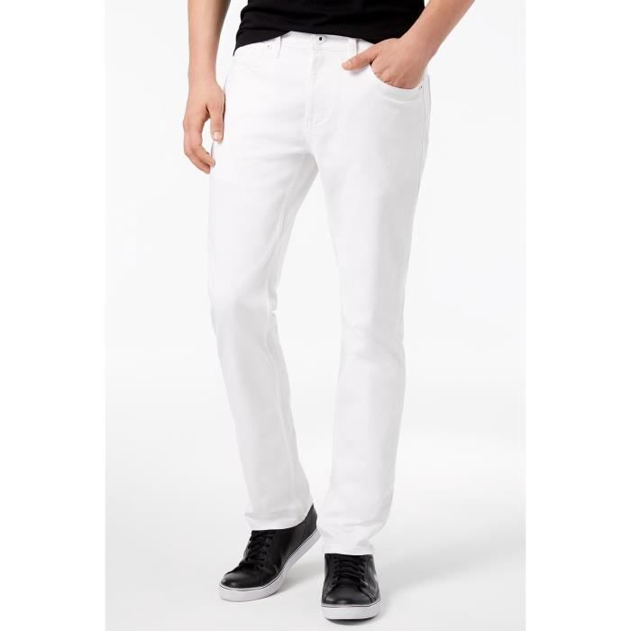 Jeans regular Blanc Homme