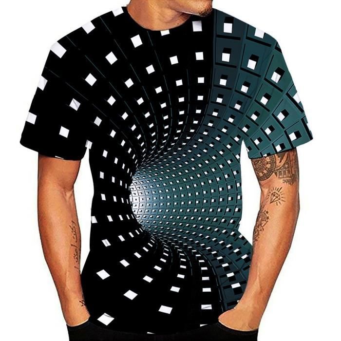 T-shirt Unisexe Motif Alphabétique K-atseye Style Urbain - Col Rond, Impression HD, Thème Musical | Blanc - 2