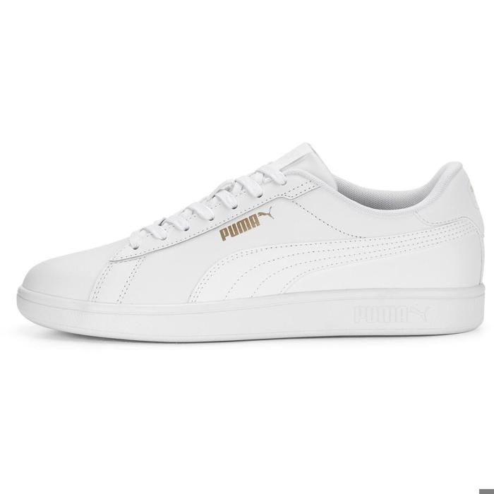 Puma Puma Smash 3.0 L Chaussures pour Homme 390987-01 Blanc