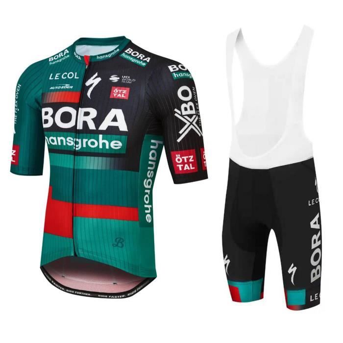 Maillot + Cuissard Cyclisme Enfant - Manches Courtes - Anti-UV Et Respirant - Unisexe Garçon/Fille