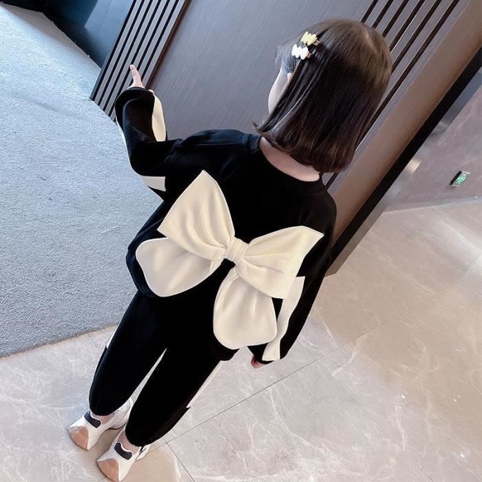 Ensemble de vêtements pour enfants fille sweat + pantalon survêtement