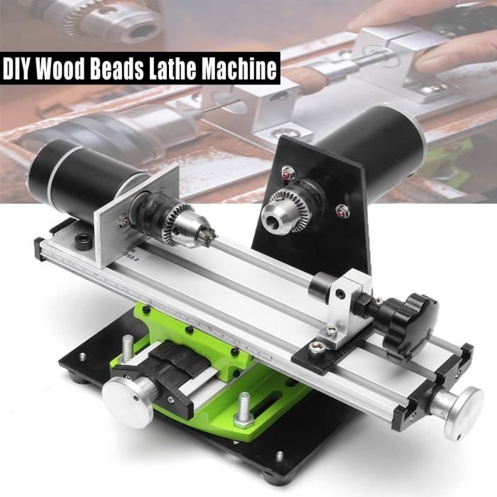 Dc 220v Diy Tour A Bois Machine Dual Perceuse Forage Banc Etau Fraiseuse Table Achat Vente Tour A Bois 220v Tour A Bois Etau Banc Cdiscount