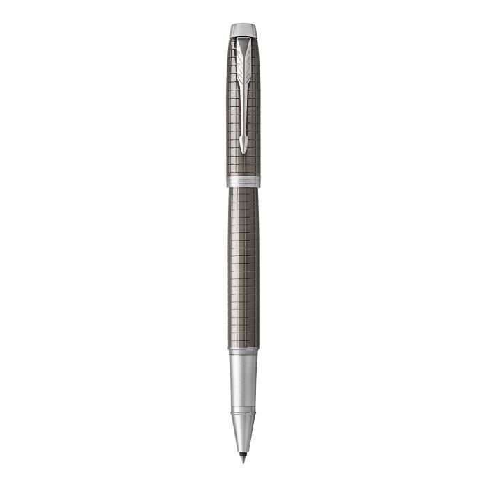Stylo Parker IM Premium Bille Noir Brillant - Attributs Chromes, Neuf Sans Emballage, Qualité Acier