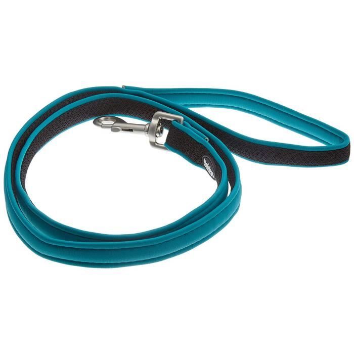 Comparer les prix de Nobby  Mesh Preno Laisse pour Chien Turquoise 120 cm/15-20 mm - 80545-34