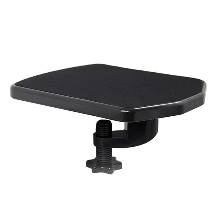 Accoudoir Amovible Pour Bureau - Support Bras Réglable 180°, Coussin Silicone, Installation Facile