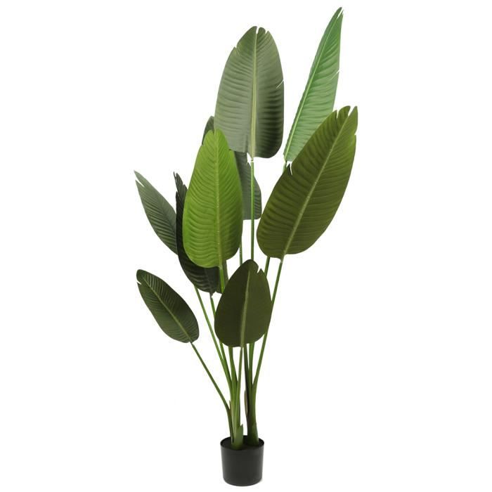 Plante artificielle - OHMG - Palmier bananier - Vert - Salon - Extérieur
