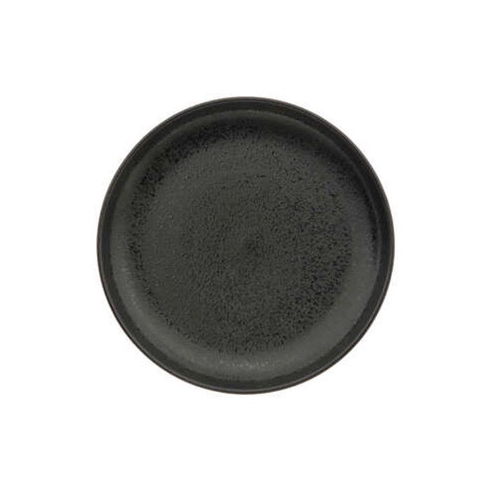 Lot de 6 Assiettes Plates Loft 26cm Noir