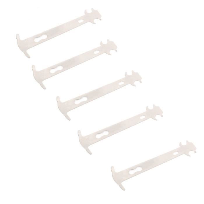 Jauge D'Usure De Chaîne De Vélo - Double Mesure 0.75% Et 1.0% - Acier Carbone