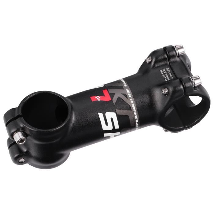 HARFINGTON Potence de guidon de vélo de 31,8 mm en alliage d'aluminium de 45 mm avec clé hexagonale pour VTT, vélo de route, BMX, VTT, vélo - Or sable